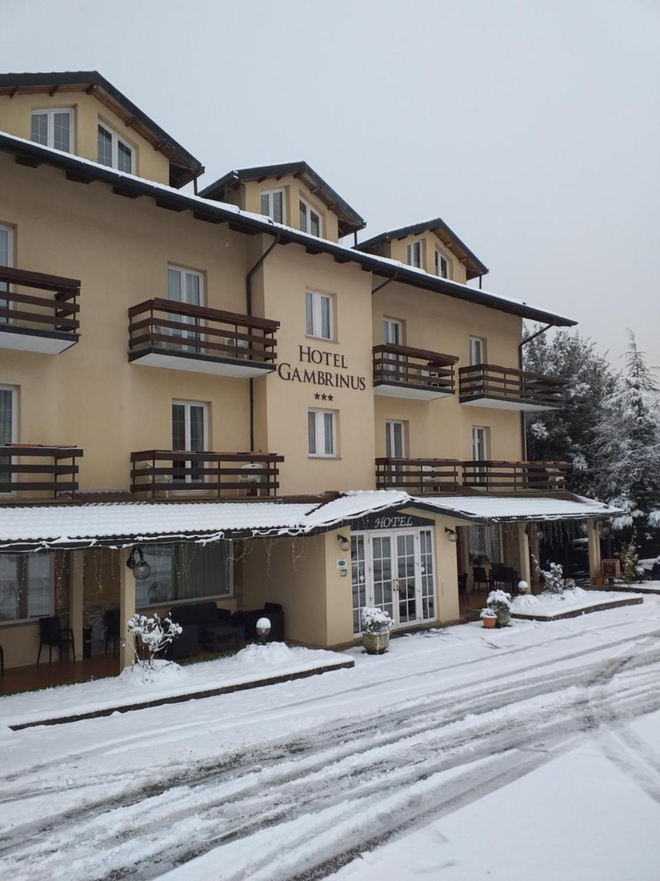 Hotel Gambrinus Abbadia San Salvator Εξωτερικό φωτογραφία